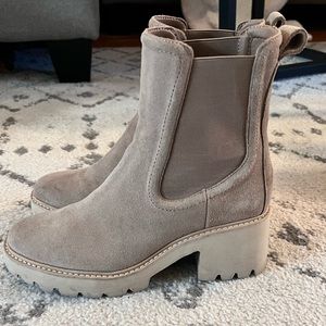 Dolce Vita Hawk H2O Booties Mushroom Suede